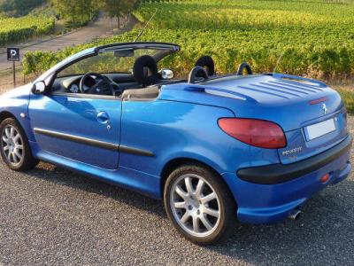 Dimitra & Manos Rent A Car - Peugeot 206 cabrio - Rent/hire a car in Sidari and San Stefanos Corfu - HireCorfu.com