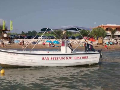 North West Boat Hire - Rent/hire a boat in San Stefanos (North West) and Arillas - HireCorfu.com